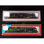 Hornby - Two boxed Hornby OO gauge steam locomotives in unassociated boxes.