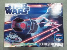 Star Wars, Scalextric - A boxed Micro Scalextric Star Wars Death Star Attack.