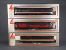 Lima - Three boxed OO Gauge Diesel / Electric locomotives. Lot consists of 205036 Op.No.