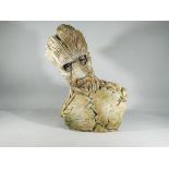 Creature Features - A resin bust of the Marvel character 'Groot'.