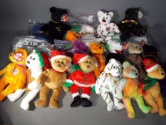 TY Beanie Babies - 22 TY Beanie Babies with TY ear tags.