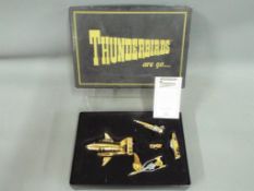 Matchbox - A boxed Matchbox Collectibles Thunderbirds Are Go Limited Edition Gold Plated Collectors
