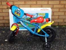 Thomas The Tank Engine - A boxed childrens 10'' framed Thomas the Tank Engine bicycle.