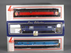 Lima - Three boxed OO Gauge Diesel / Electric locomotives. Lot consists of 205207 Class 50 Op.No.