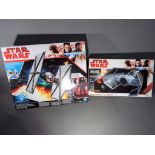 Retail Stock - a Disney Hasbro Star Wars Forcelink Tie Fighter with Tie Fighter pilot figure,
