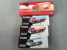 Corgi - Four boxed Corgi Limited Edition diecast model vehicles.
