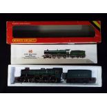 Hornby - A boxed Hornby OO gauge R.761 Hall Class 4-6-0 Steam Locomotive and Tender Op.No.