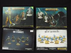 Warhammer - Four boxed Warhammer Sets.