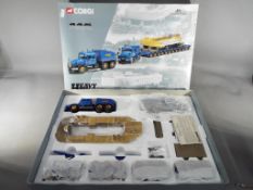 Corgi Heavy Haulage - Pickfords Scammell Contractor x 2 with Nicolas Bogie Trailer & Casting load,