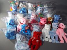 TY Beanie Babies - 29 TY Beanie Babies with TY ear tags.