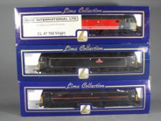 Lima - Three boxed OO Gauge Diesel / Electric locomotives.