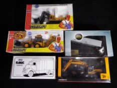 Joal, Oxford Diecasts, First Gear, Motorart - Five boxed diecast model vehicles in various scales.
