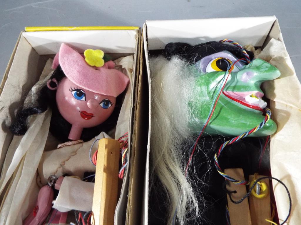 Pelham - two Pelham string puppets to include Wicked Witch and SS Mitsy, - Image 2 of 2