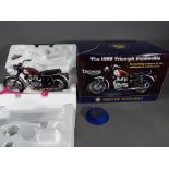 Franklin Mint - a 1969 Franklin Mint Triumph Bonneville from the Franklin Mint Precision Models