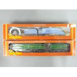 A lot to include Hornby OO gauge # R866 SR 4-6-2 loco 'Fighter Pilot' contained in original box and