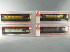 Lima - four OO gauge diesel locomotives comprising two off # 205008A3, 205073A6 and 205115,
