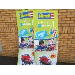 Revell - Point of Sale - Three Revell wall hanging banner junior kits,