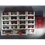 Exclusive First Editions - A collection of model buses and coaches by EFE, models appear M,