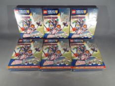 Lego - Six sealed packs of Lego Nexo Knights action packs, all items are M.