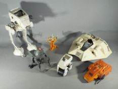 Kenner, Palitoy, Star Wars Lucas Films - A small collection of unboxed vintage Star Wars vehicles.