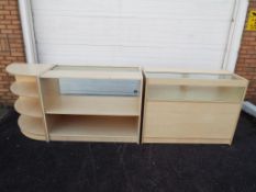 Shop Fittings - Three piece shop counter / display unit,