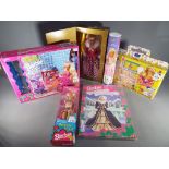 Barbie - a mixed lot of Barbie collectibles to include a limited edition Winter Rhapsody by Matel