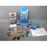 Ring Raiders - a collection of Ring Raiders to include a Battle Blaster sound machine by Matchbox,