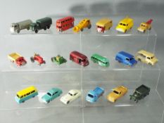 Matchbox, Lesney - 20 unboxed Matchbox diecast model vehicles in various scales.