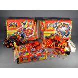 TYCO - Three boxed vintage Crash Test Dummies action figure toys.