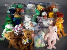 TY Beanies - a collection of 28 TY Beanie Babies from various collections.