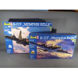 Revell - two Revell model kits to include B-17F Memphis Belle 1:72 scale #04279 and B-17F Memphis