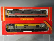 Hornby - two OO gauge diesel locomotives # R347 op no 37003 and R333 op no 86248,