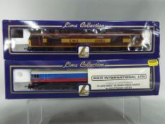 Lima Collection - two OO gauge diesel locomotives comprising class 60083 EWS 'Mountsorrel' #