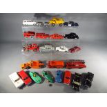 Dinky, Corgi - a quantity of diecast model motor vehicles to include Dinky 236, Dinky Nash Rambler,