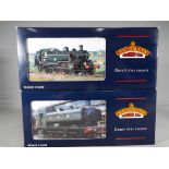 Bachmann Branch-Line - two OO gauge tank locomotives comprising Ivatt L/crest black BR livery