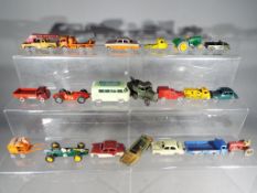 Matchbox - a quantity of Matchbox diecast model motor vehicles by Lesney to include #33, #36, #46,