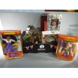 A quantity of boxed display packaged dressed dolls to include Disney The Hunchback of Notre Dame by