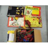 Meccano - Two incomplete boxed Meccano sets. Lot contains Meccano Outfit No.5 with Meccano Set No.