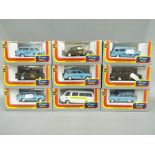 Agat USSR - Nine 1:43 scale diecast model motor vehicles by Agat contained in original window boxes.