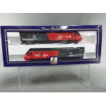 Lima Collection - a two-car set OO gauge diesel locomotives comprising Virgin 43100 and 43101,