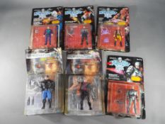 Kenner - Six carded Kenner Action figures.