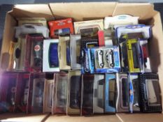 A collection of boxed diecast model vehicles to include Lledo, Matchbox, Solido,
