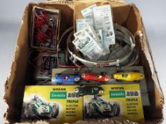 Wrenn - a Wren Formula 152 Triple electric motor racing game with two manuals, track, fencing,