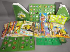 Shrek - a Shrek collectors set of 26 medallions with related ephemera and further Dream Works Shrek