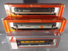 Hornby / Lima - three OO gauge diesel electric locomotives comprising Hornby 'Billingham