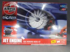 Airfix by Hornby Hobbies - Airfix Engineer Jet Engine Real Working Model Kit #A20005 with sound