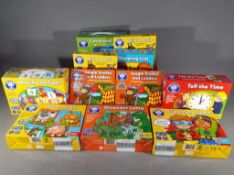 Orchard Toys - a mixed lot of Orchard Toys board games to include Catch and Count, Dinosaur Loto,