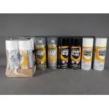 Citadel Model Paint - twelve 400 ml Citadel model spray paint cans to include Chaos Black,