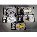 Corgi - Five boxed diecast model motor vehicles from the Corgi James Bond 007 Collection comprising