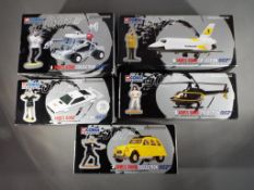 Corgi - Five boxed diecast model motor vehicles from the Corgi James Bond 007 Collection comprising